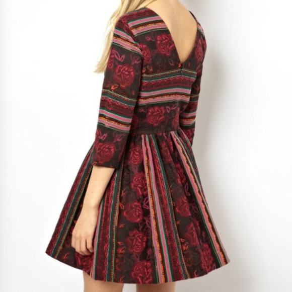 ASOS skater dress. Sold out everywhere. Super cute - Picture 2 of 4