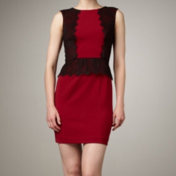 Neiman Marcus Dresses & Skirts - NEW!! 🎉 Jay Godfrey Lace Peplum Dress