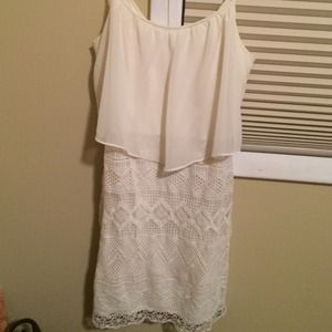 American eagle ivory dress!