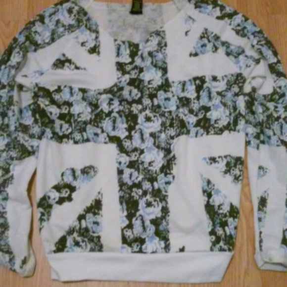 Cross floral top - Picture 1 of 3