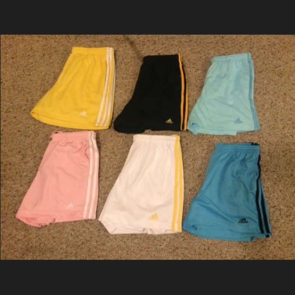 Nylon & Cotton Adidas Athletic Shorts