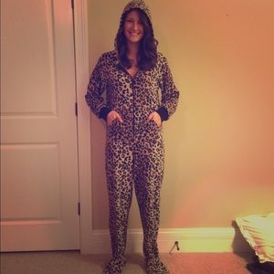 Leopard onesie
