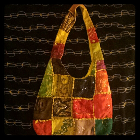 Patchwork Hobo Purse