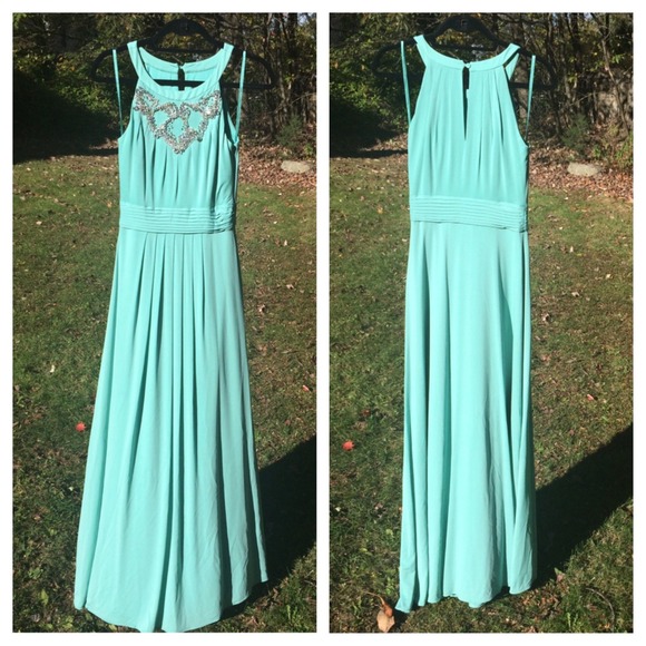 Coast Mint Colored Mali Maxi Dress - size 4 - Picture 2 of 4