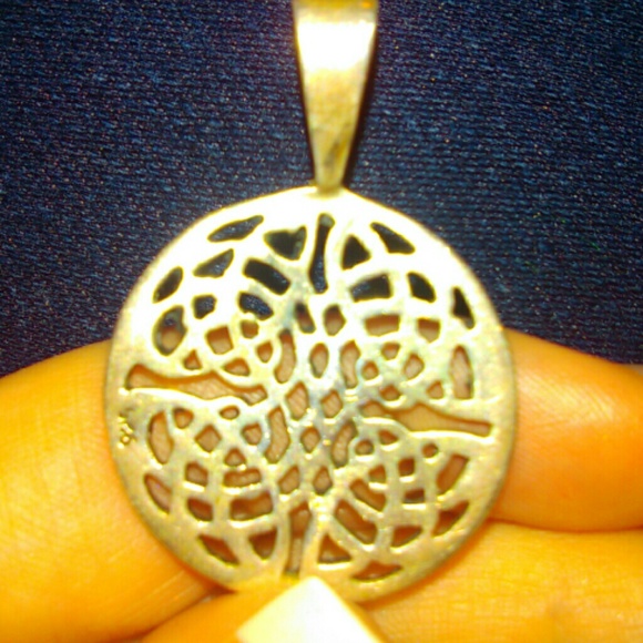 Celtic silver necklace - Picture 2 of 4