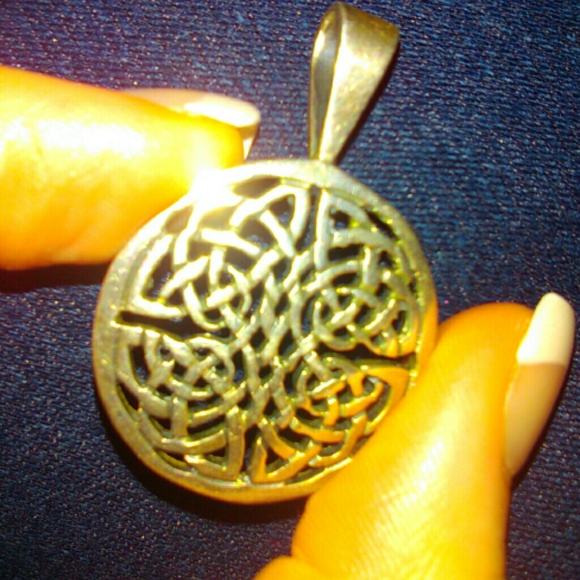 Celtic silver necklace - Picture 4 of 4