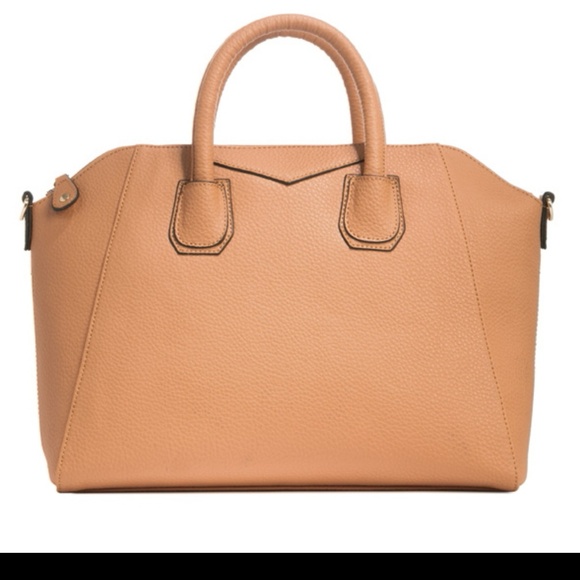 Sold****Super fashionable Tan bag - Picture 2 of 3