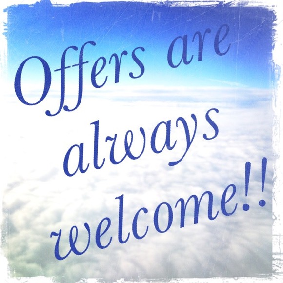 Offers Welcome!