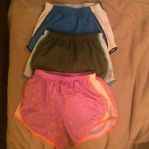Nike shorts, size s, m, & l