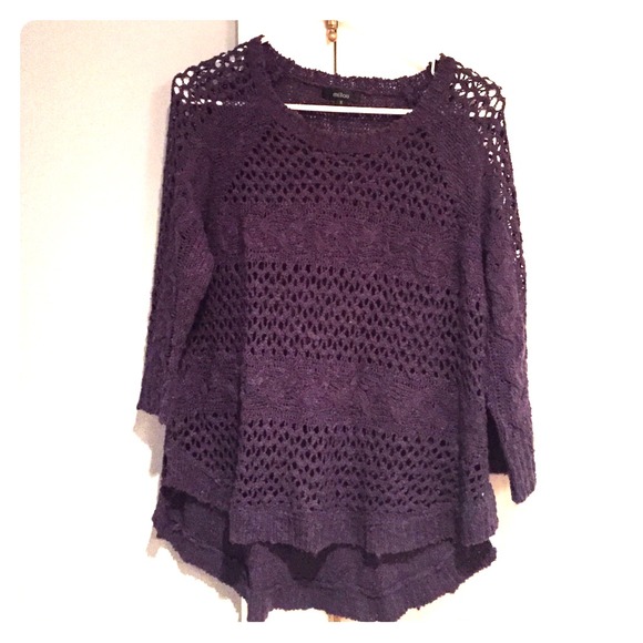 Millau LF plum Sweater