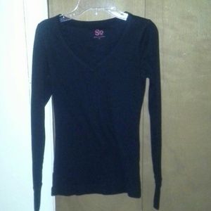 Medium Black long sleeve shirt