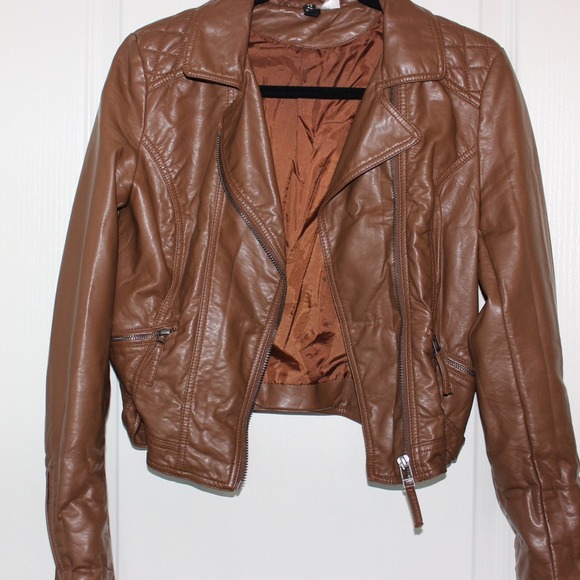 Urban Outfitters Jackets & Blazers - Brown Leather Jacket