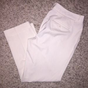 Express Editor Cuffed Crop Pants