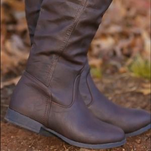 Final price 🎉🎊Walk home boots - Chocolate