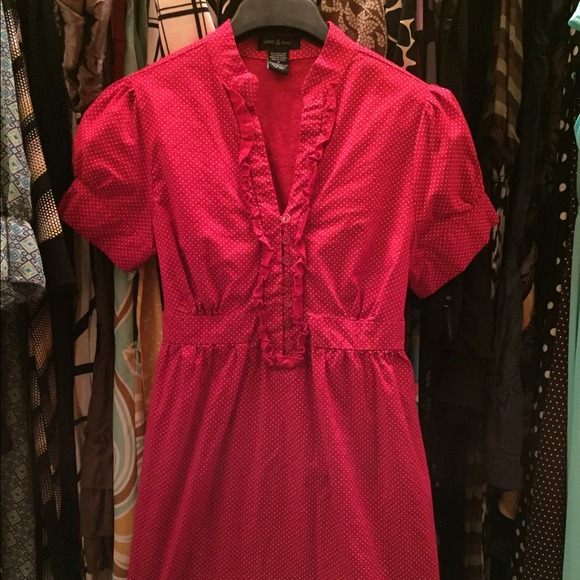 Red Polka Dot Dress