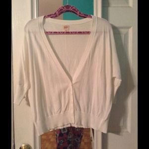 White Cardigan