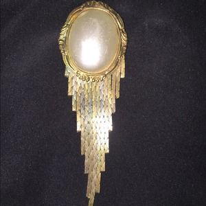 Vintage Fringe Brooch