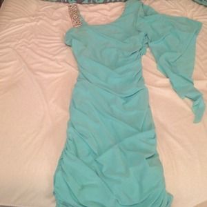 Mint Green Semi-Formal Dress