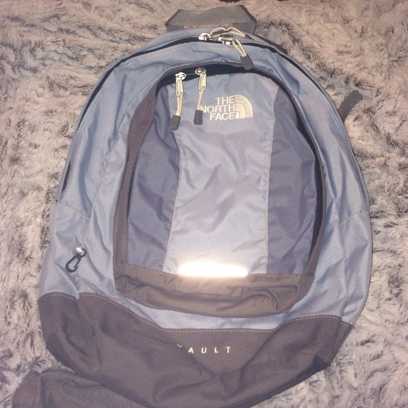 The North Face Handbags - North Face "Vault" Backpack in Light Blue