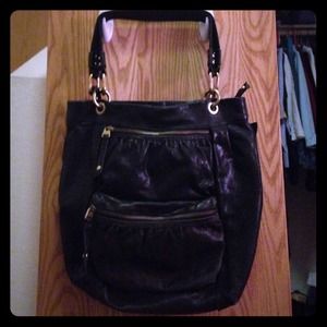 Fossil leather purse