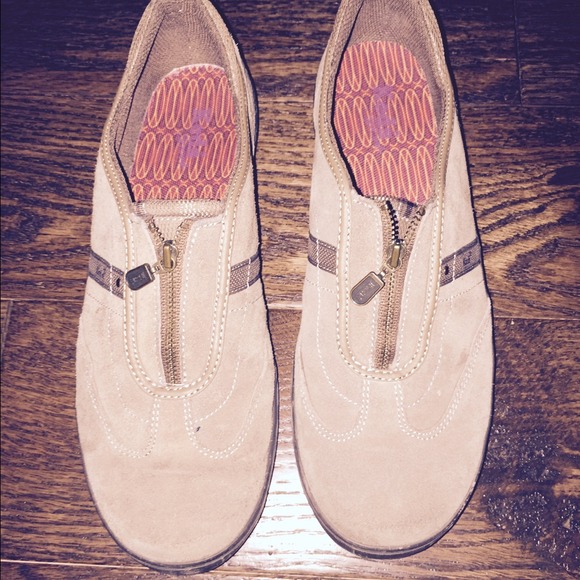 brown keds loafers.  Lightly used condition.