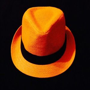 Orange Fedora