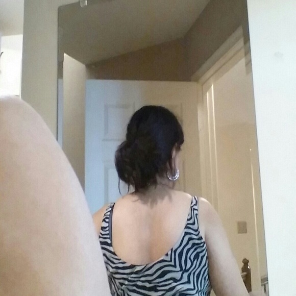Nine west zebra print dress - Picture 2 of 4