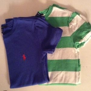 2 polo tops