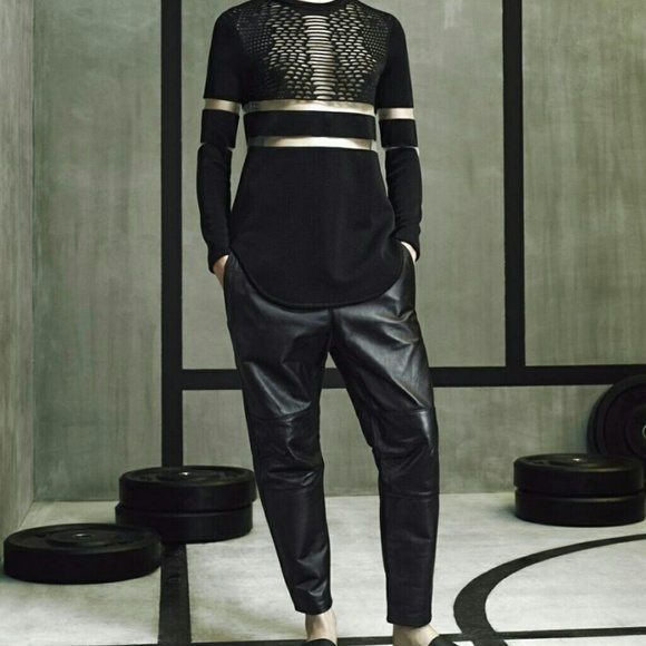*SOLD* Alexander Wang for H&M leather pants size 2