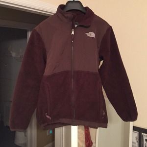 Chocolate Brown NorthFace ''Denali" Jacket