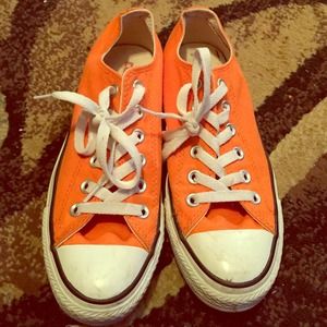 Bright Orange Converse