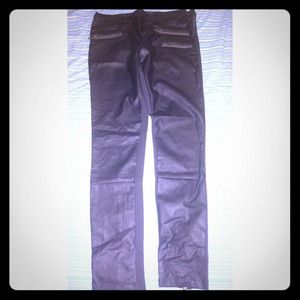 Zara Faux leather pants