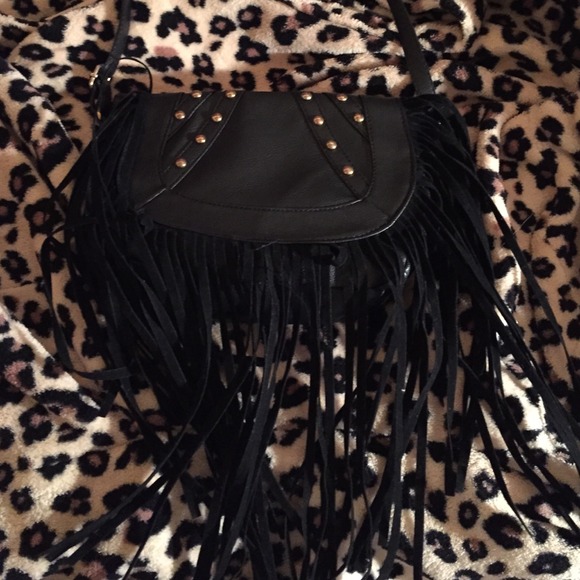 Cute little fringe purse