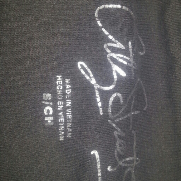 Dark gray strapless tank top - Picture 2 of 2