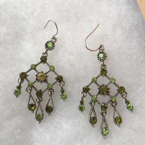 Swarovski Chandelier Earrings - Picture 2 of 2