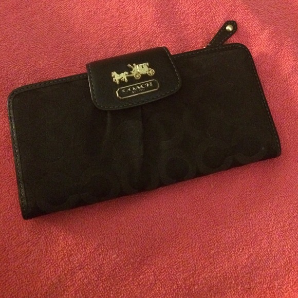 Black Coach Wallet