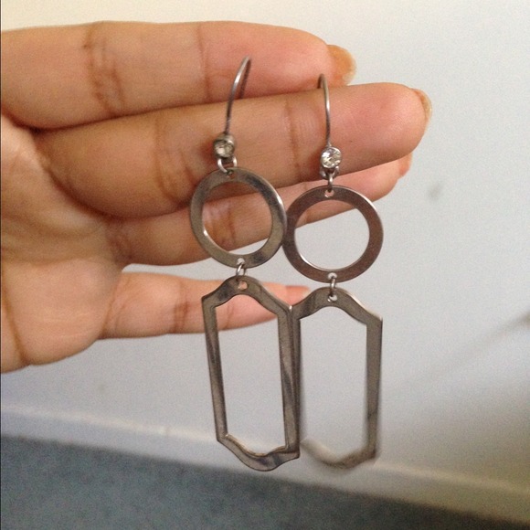 Geometric Earrings - Picture 2 of 2