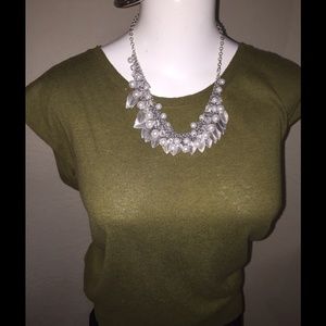 Ann Taylor Loft Short Sleeve Sweater