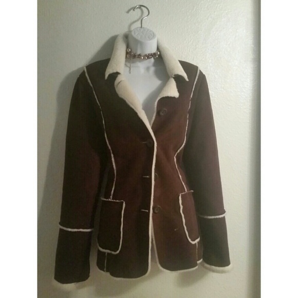 Sonoma Suede Chocolate Brown Coat