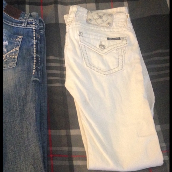 White miss me's