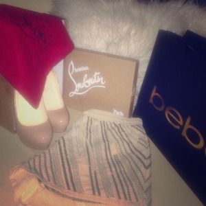 Loubs and Bebe shorts
