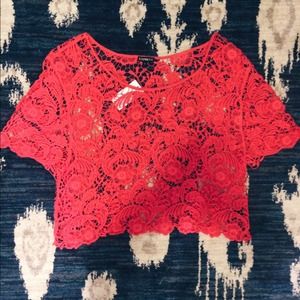 Express lace top