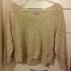 Cream sweater