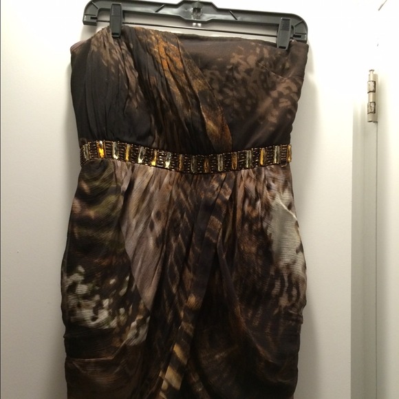 Jeweled cocktail dress