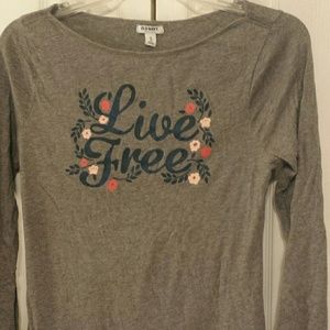 Live Free Long Sleeve Tee