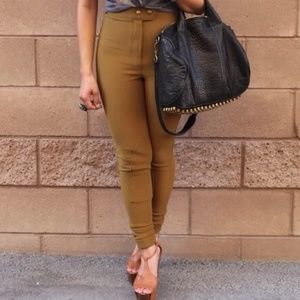American Apparel safari brown riding pants