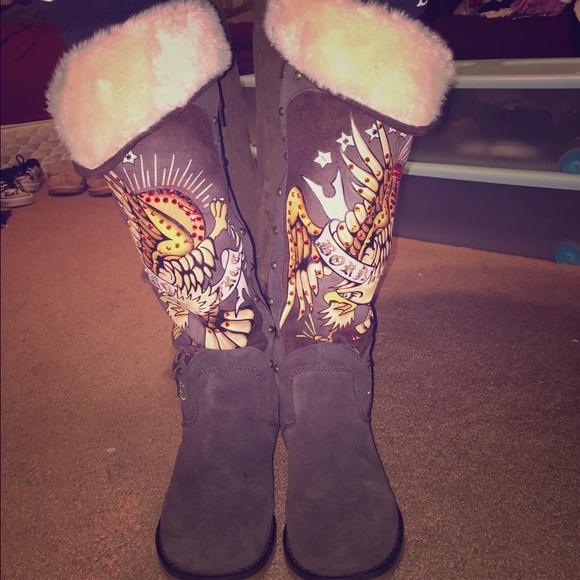 Ed Hardy boots