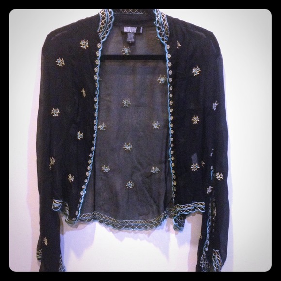 Sheer kimono by Laundry