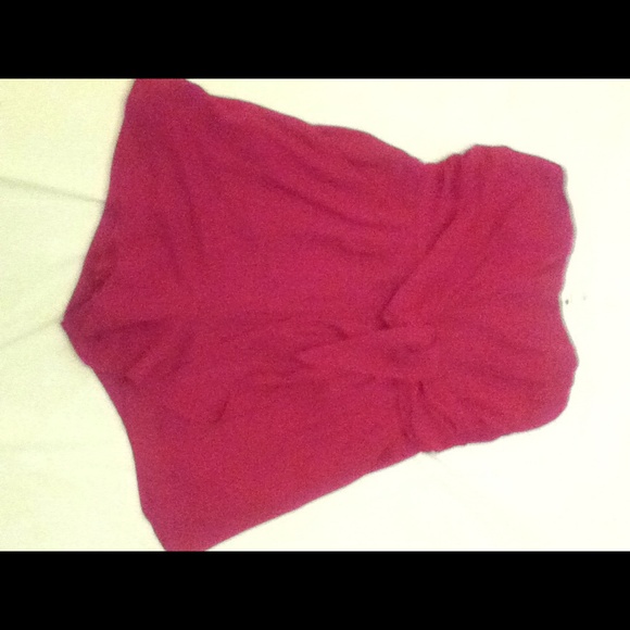 Express Strapless Purple One Piece Shorts - Size 0