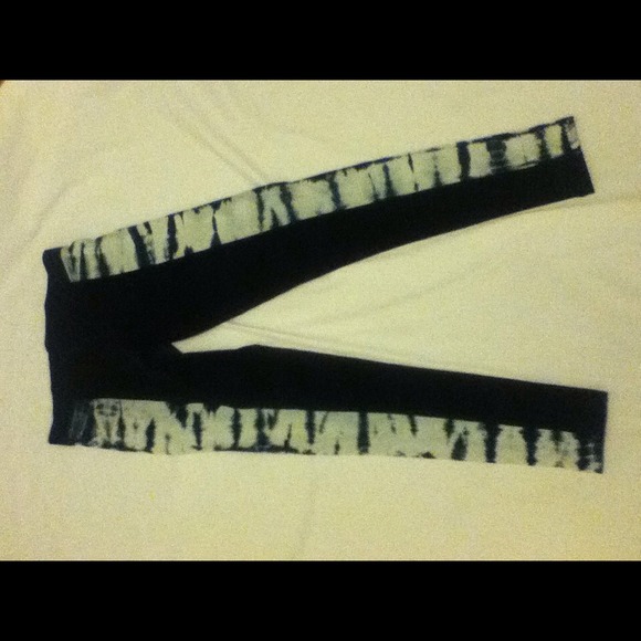 Express Leggings with tie dye side